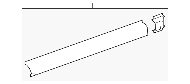 23168981 Деталь INNER ROCKER, RIGHT
