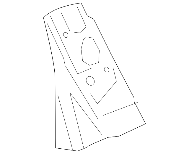 22978744 Деталь LOCK PLR REINF, LEFT