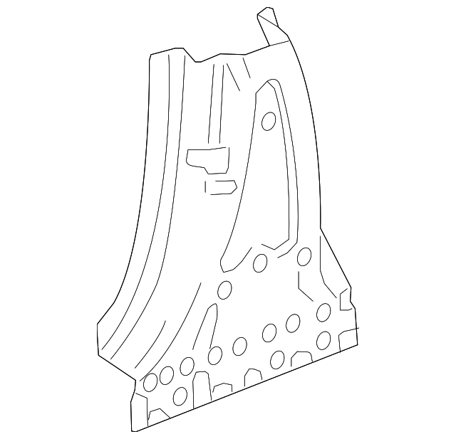 22892321 Деталь LOCK PLR REINF, RIGHT