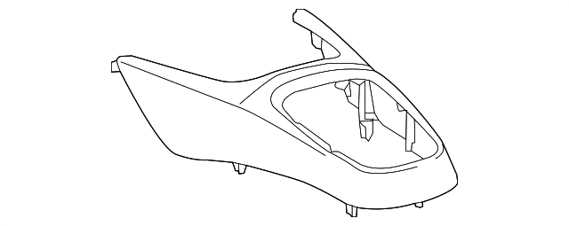 58821-0D070-C4 SHIFT PANEL