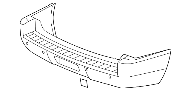 22756664 BUMPER COVER