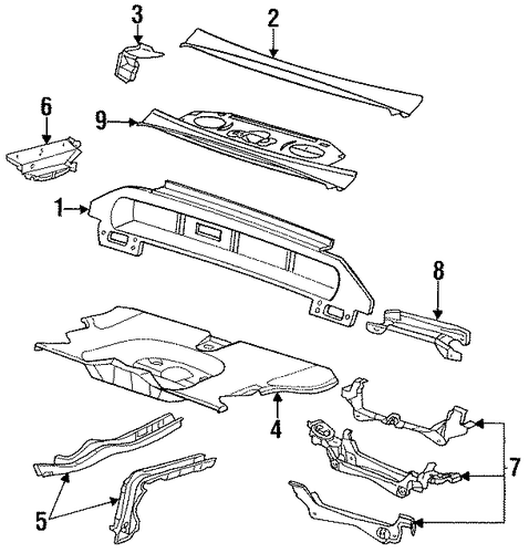 LeSabre REAR BODY & FLOOR