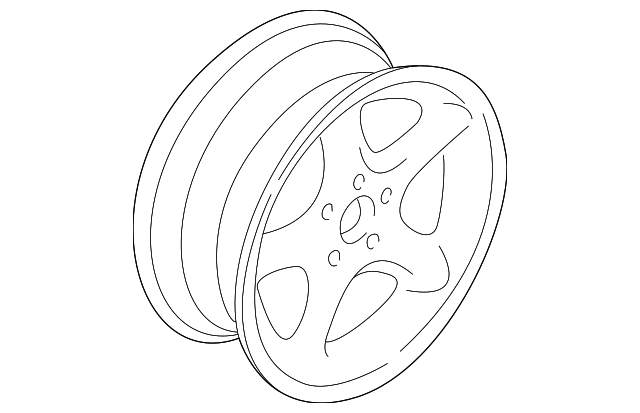 36-11-1-093-526 Деталь WHEEL, ALLOY