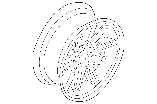 36-11-2-228-950 Деталь WHEEL, ALLOY