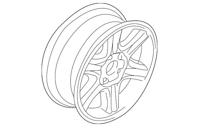 36-11-1-093-522 Деталь WHEEL, ALLOY