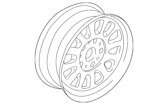 36-11-1-092-277 Деталь WHEEL, ALLOY