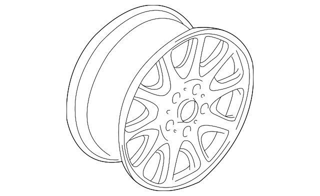 36-11-1-094-152 Деталь WHEEL, ALLOY