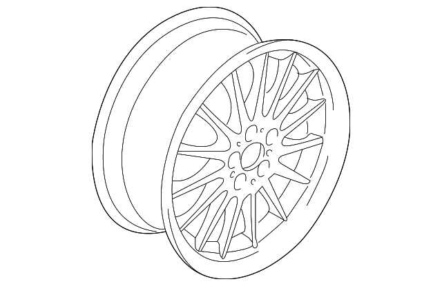 36-11-1-093-520 Деталь WHEEL, ALLOY