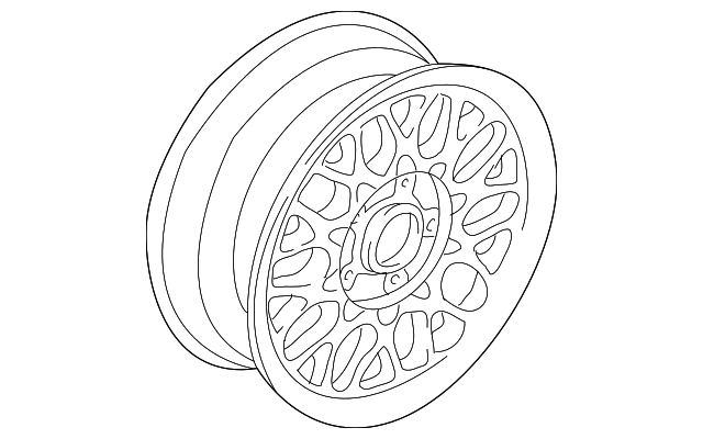36-11-1-093-528 Деталь WHEEL, ALLOY