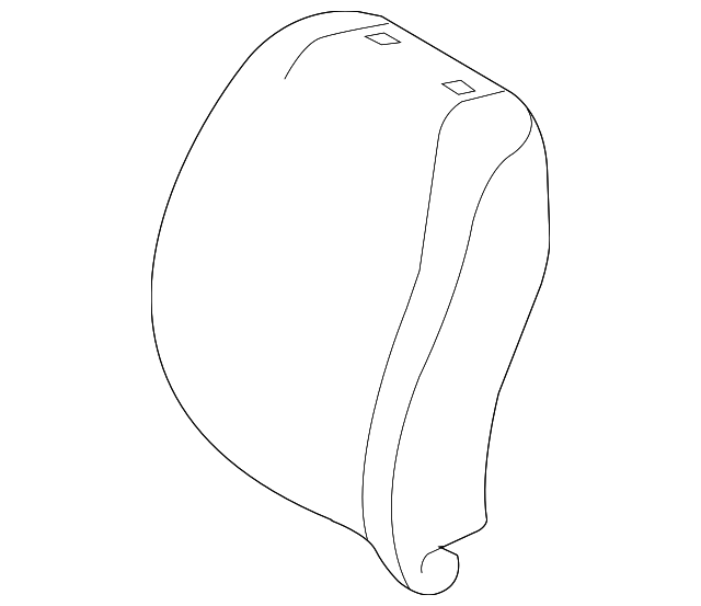 71551-42080 Деталь SEAT BACK PAD
