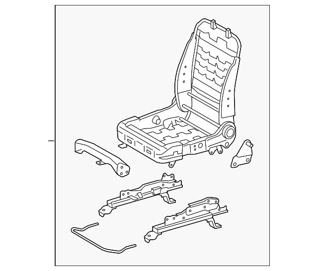 71110-42180 Деталь FRAME ASSY