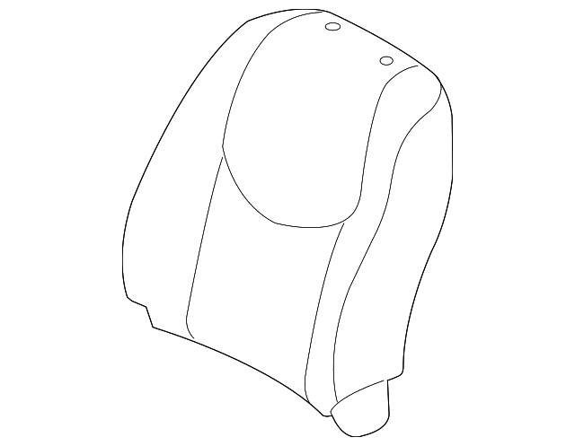 71073-42370-B0 Деталь SEAT BACK COVER