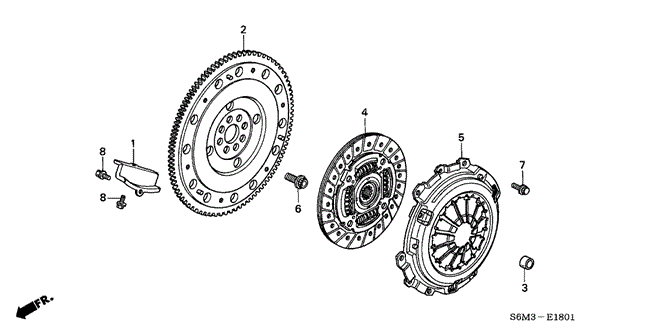 RSX CLUTCH (TYPE-S)