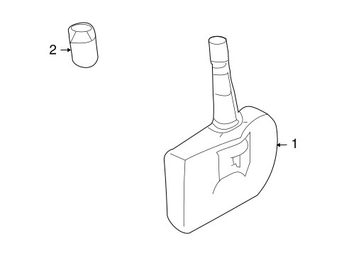 5 TIRE PRESSURE MONITOR COMPONENTS 2