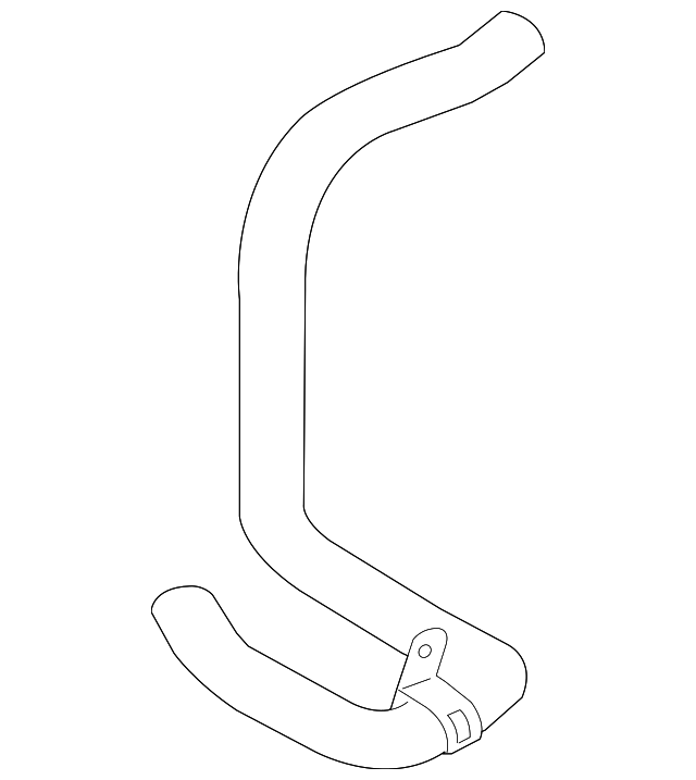 1370A129 LOWER HOSE