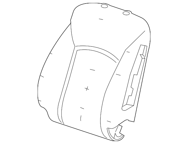 95970360 Деталь SEAT BACK PAD