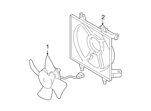 Outback CONDENSER FAN