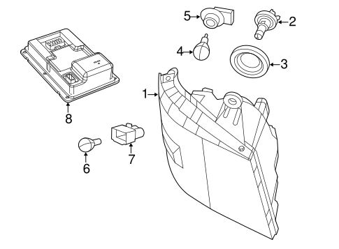 Routan BULBS - CHASSIS 4