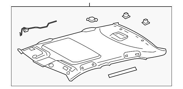 63310-06681-B0 Деталь HEADLINER