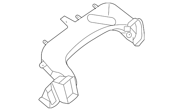 27871-ET000 Деталь OUTLET DUCT, RIGHT