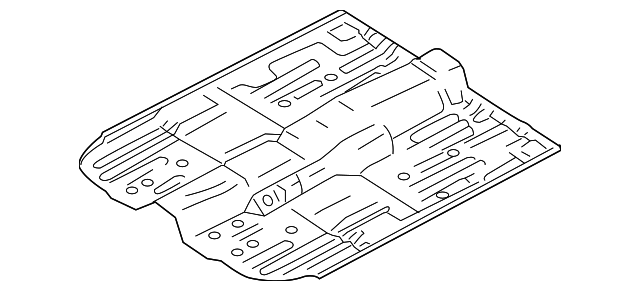 6111154G10 Деталь FLOOR PAN