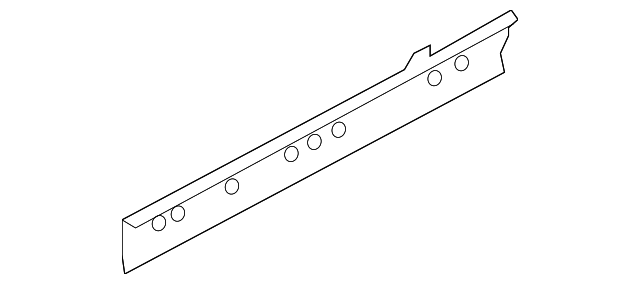 6132054G03 Деталь SILL PANEL, LEFT
