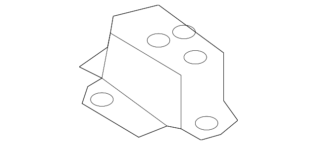 6126054G00 Деталь SEAT BRACKET, LEFT
