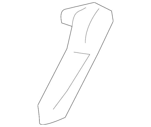 88346-5Z005 Деталь LOCK LEVER, LEFT