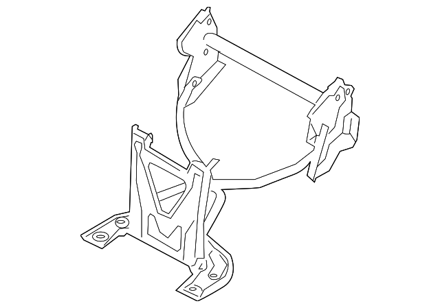 88351-5Z010 Деталь PEDESTAL, LEFT