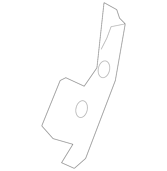 88271-5Z001 Деталь INNER COVER, LEFT