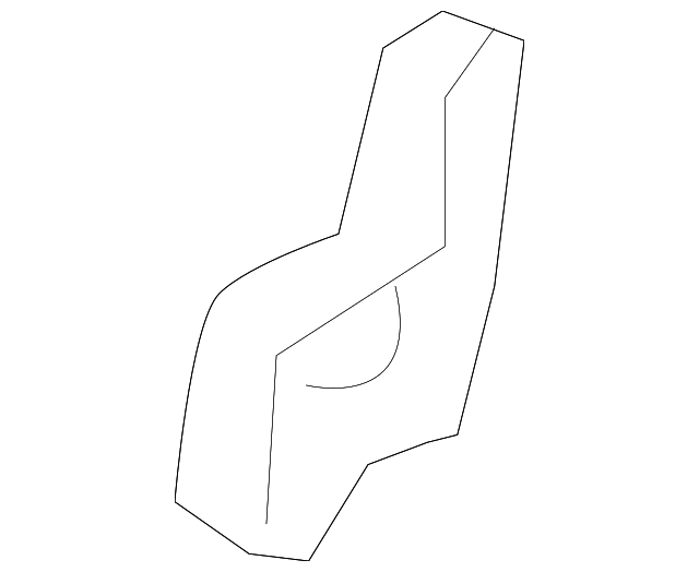 88346-5Z100 Деталь LEVER, RIGHT