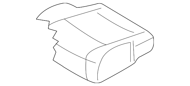 88320-5Z212 Деталь CUSHION COVER, RIGHT