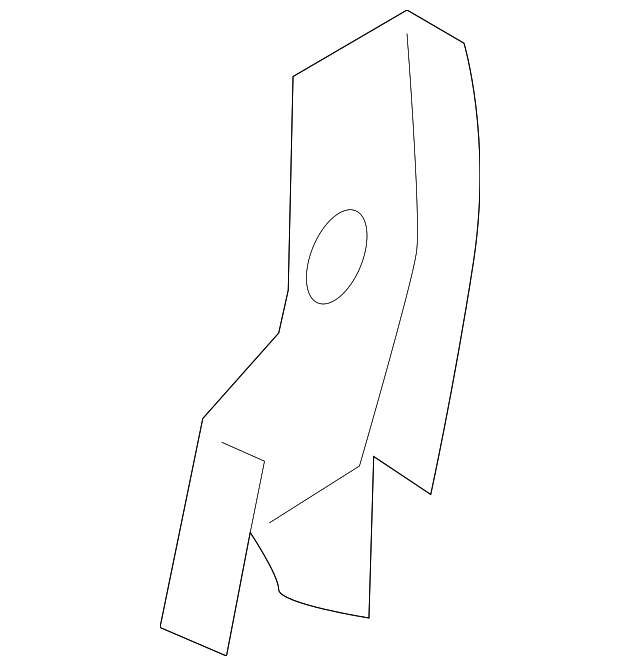 88220-5Z000 Деталь SIDE COVER, RIGHT