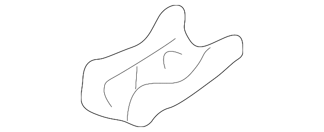 74555-0B030 Деталь SEAT C'MEMBER REINFORCEMENT