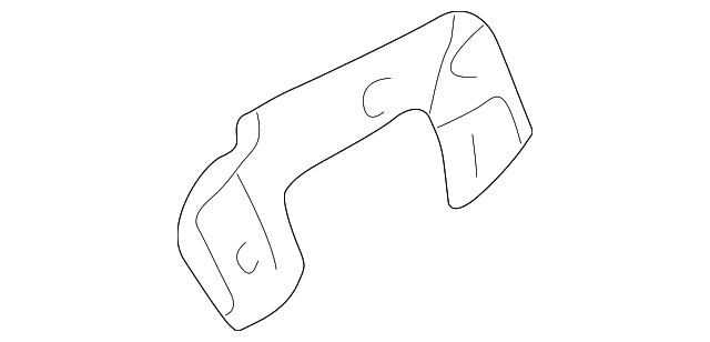 75683-0B000 Деталь MOUNT BRACE
