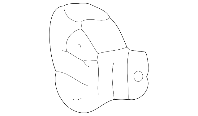57141-02020 Деталь FRONT SUPPORT, RIGHT