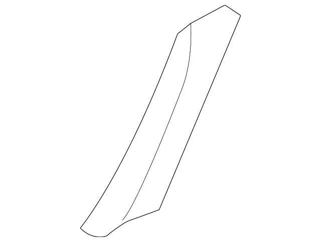 91022FE020 Деталь LOWER MOLDING, RIGHT