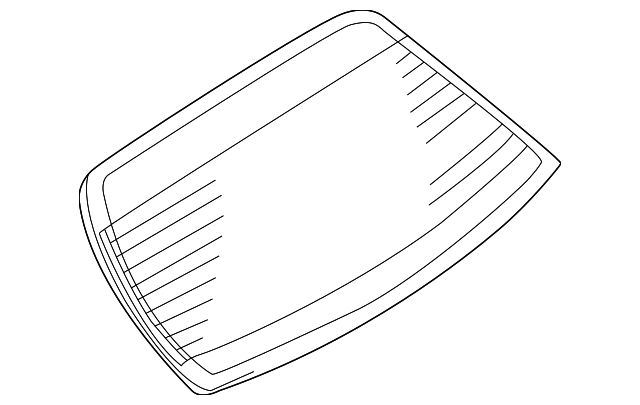 79712CR900 Деталь BACK GLASS