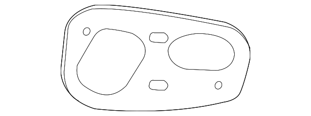 8330A631 Деталь LENS & HOUSING GASKET, LEFT