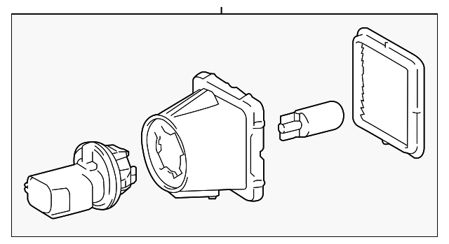 81270-0C040 Деталь LICENSE LAMP, RIGHT