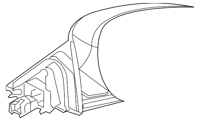 XB811RHAK Деталь MIRROR, LEFT