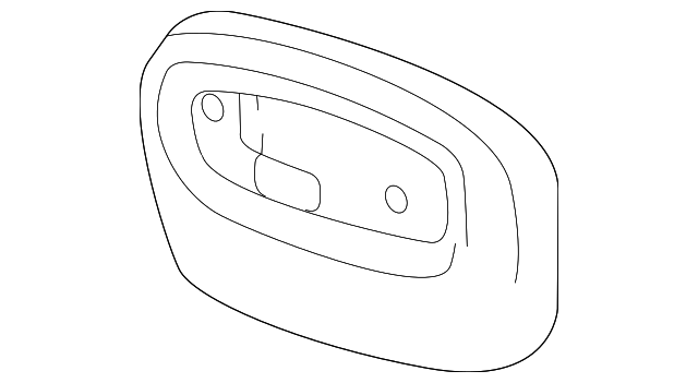 8191214330 Деталь UPPER COVER, RIGHT