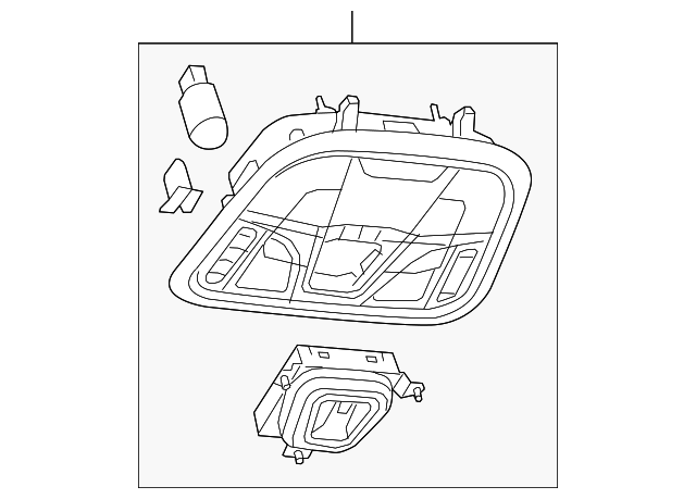 1WH461X9AA Деталь FRONT LAMP ASSY