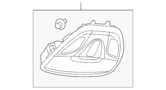 1WK311L2AF Деталь FRONT LAMP ASSY