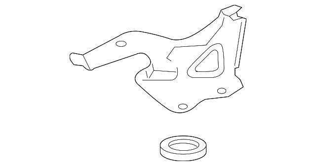 53420-33290 Деталь HINGE, LEFT