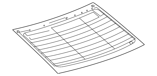 23339085 Деталь BACK GLASS
