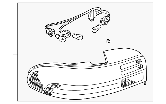 84201FA000 Деталь TAIL LAMP ASSY, RIGHT