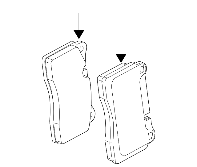 22990625 Деталь BRAKE PADS