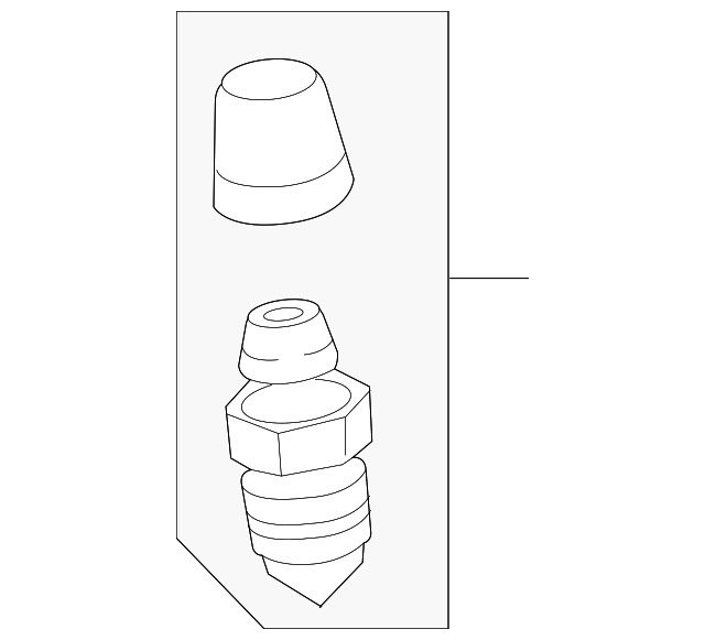 25900782 Деталь BLEEDER VALVE, RIGHT