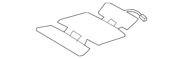 883351LA0A SEAT CUSHION HTR, RIGHT